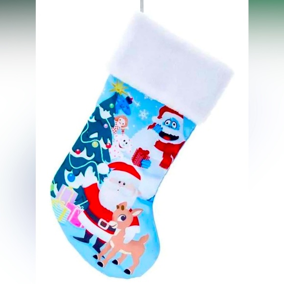 NEW Rudolph the Red Nose Reindeer Christmas Stocking 🎄⛄️❤️✨ - Picture 6 of 6